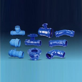 Ductile iron pipe fittings PVC pipe